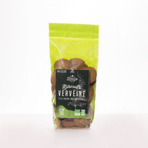 Biscuit verveine bio à la farine de lentille