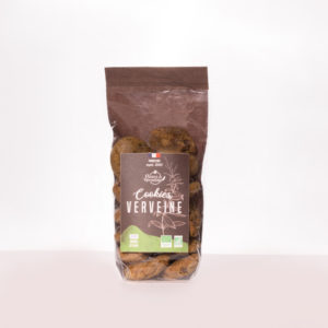Biscuit cookie verveine bio chocolat